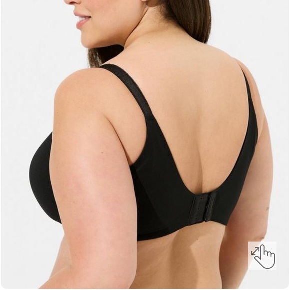 2-pack Torrid Dream Wire-Free Bra 40DD - White and Black - Picture 4 of 9